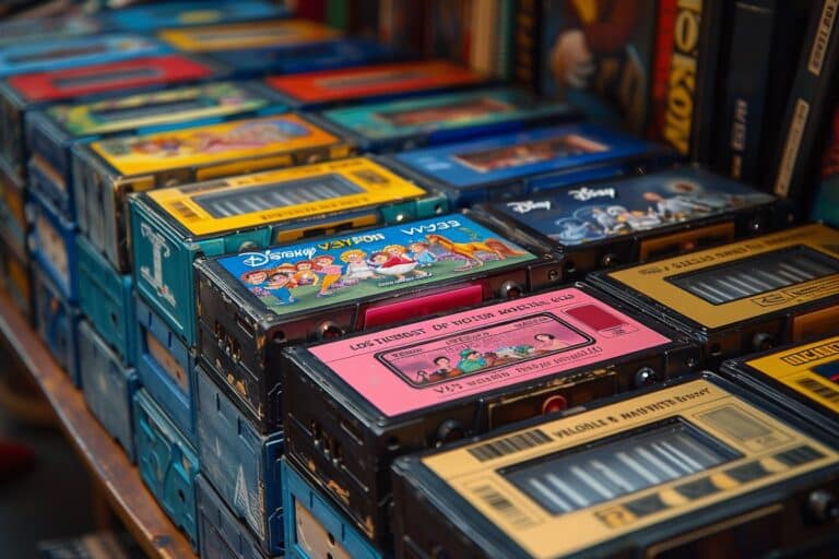 Les cassettes VHS Disney : des trésors cachés qui valent de l’or ?