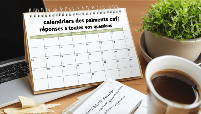 découvrez notre guide complet sur les calendriers des paiements de la caf. trouvez des réponses claires à toutes vos questions sur les dates de versement, les montants et les démarches à suivre pour une gestion optimale de vos aides.