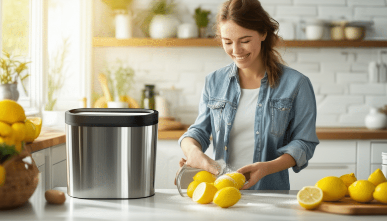 découvrez la méthode infaillible pour éliminer les mauvaises odeurs de vos poubelles à la maison. apprenez des astuces simples et efficaces pour garder votre intérieur frais et agréable, tout en entretenant vos espaces de rangement.