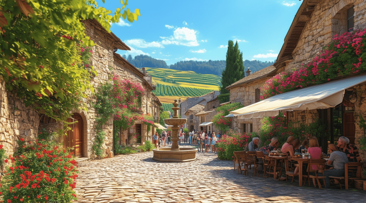 découvrez pourquoi un charmant village français a été élu par les américains comme le plus beau du monde. plongez dans un voyage captivant à travers ses paysages pittoresques, son histoire riche et son ambiance enchanteresse.