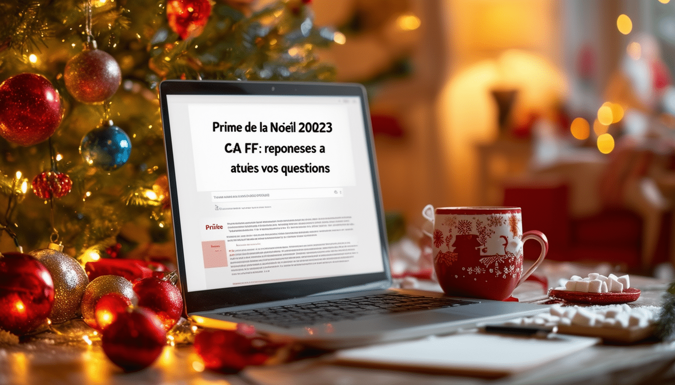 découvrez tout ce que vous devez savoir sur la prime de noël 2023 de la caf. obtenez des réponses claires à vos questions concernant les conditions d'éligibilité, le montant, la date de versement et les démarches à suivre pour bénéficier de cette aide festive.